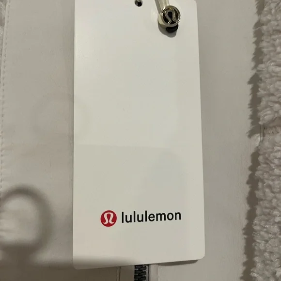 Lululemon Collarless Textured Fleece Full Zip Coat NWT